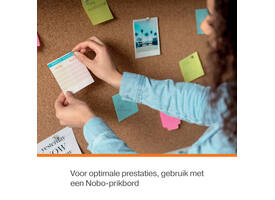 Punaises Nobo hout voor memobord 40 stuks