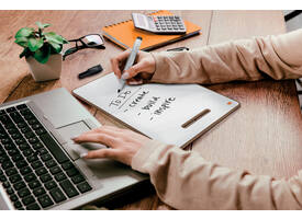 Whiteboard Nobo A4 mini 4 stuks