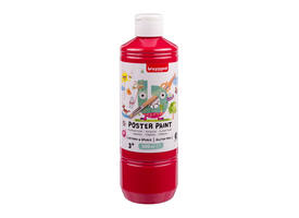 Plakkaatverf Bruynzeel primair rood fles à 500ml