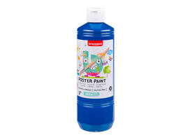 Plakkaatverf Bruynzeel diepblauw fles à 500ml