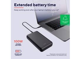 Powerbank Trust Laro laptop 100W