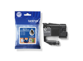 Inktcartridge Brother LC-521BK zwart