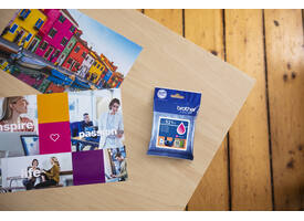 Inktcartridge Brother LC-521M rood