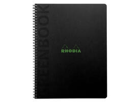 Notitieboek Rhodia Greenbook recycled A5+ lijn 160 pagina's 90gr hc