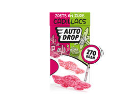 Autodrop zoete en zure Cadillacs pak 270gr