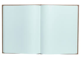 Gastenboek Exacompta Graphik 270x220mm blanco kraft
