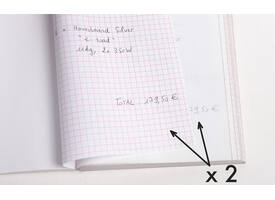 Ontvangstboek Exacompta Manifold ontvangsten dupli 50vel Frans