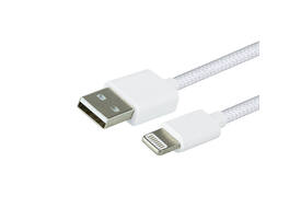 Kabel Green Mouse USB-A to Lightning data Woven 2m