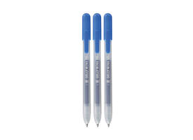 Gelschrijver Sakura Gelly Roll Classic 08 klikfunctie blauw 3 stuks