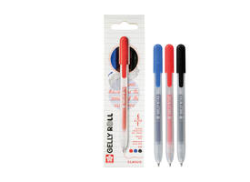 Gelschrijver Sakura Gelly Roll Classic 08 klikfunctie set à 3 kleuren