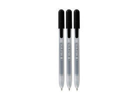 Gelschrijver Sakura Gelly Roll Classic 08 klikfunctie zwart 3 stuks