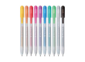 Gelschrijver Sakura Gelly Roll Metallic 08 klikfunctie assorti 10st