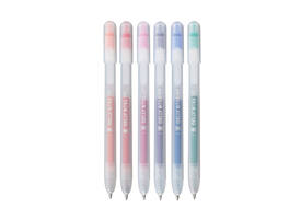 Gelschrijver Sakura Gelly Roll Stardust 08 klikfunctie set à 6 kleuren