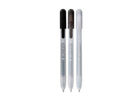 Gelschrijver Sakura Gelly Roll Special 08 klikfunctie set à 3 zilver