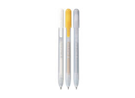 Gelschrijver Sakura Gelly Roll Special 08 klikfunctie set à 3 goud