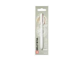 Gelschrijver Sakura Gelly Roll Classic 08 klikfunctie set à 3  wit