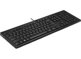 Toetsenbord HP 125 USB bedraad QWERTY