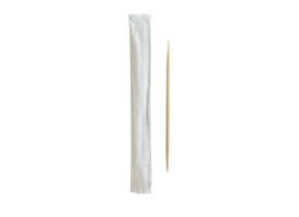 Tandenstoker Papstar Pure per stuk verpakt dispenser à 1000 stuks hout