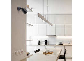 Plafondspot Integral Siena 1 spot IP20 GU10 zwart
