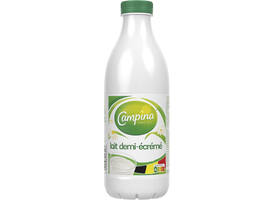 Melk Campina halfvol petfles houdbaar 1 liter