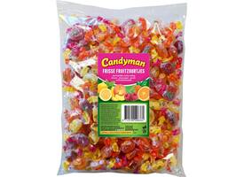 Zuurtjes Candyman frisse fruit zak 1 kilogram