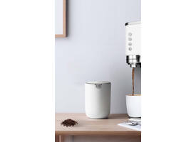 Afvalbak EKO Fandy 2 tafelmodel met swingdeksel 1,5 liter wit
