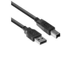Kabel ACT USB 2.0 A male - USB B male 1 meter
