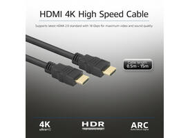 Kabel ACT HS v2.0 HDMI-A male - HDMI-A male (AWG30) 3 meter