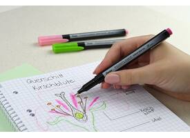 Fineliner Pentel Pointliner S40-A fijn zwart