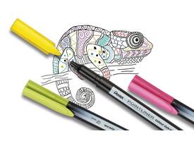 Fineliner Pentel Pointliner S40-A fijn zwart