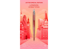 Balpen Parker Jotter special edition London red CT medium