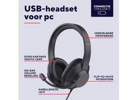 Hoofdtelefoon Trust Ayda Max USB