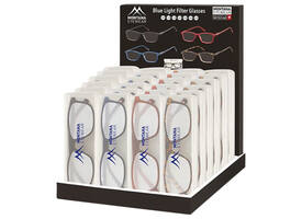 Leesbril Montana blue light filter assorti