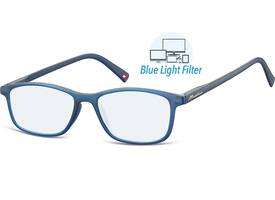 Leesbril  Montana +1.00 dpt blue light filter blauw
