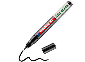 Paintmarker edding 51 EcoLine op waterbasis 1-2mm zwart