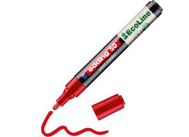 Paintmarker edding 50 EcoLine op waterbasis 2-3mm rood