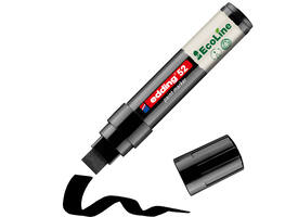 Paintmarker edding 52 EcoLine op waterbasis 4-15mm zwart