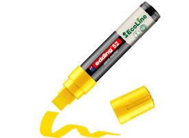 Paintmarker edding 52 EcoLine op waterbasis 4-15mm geel