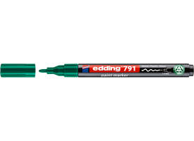 Paintmarker edding 791 PCR op alcoholbasis 1-2mm groen