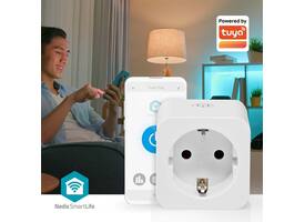 Slimme stekker Nedis Smartlife Wifi 3 stuks wit