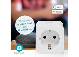 Slimme stekker Nedis Smartlife Wifi 3 stuks wit