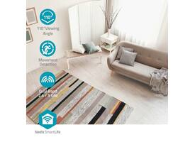 Beveiligingscamera Nedis Smartlife Wifi indoor 3MP Full HD 1296p wit