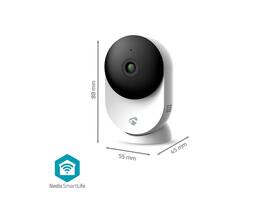 Beveiligingscamera Nedis Smartlife Wifi indoor 3MP Full HD 1296p wit