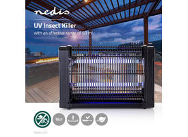 Insectenlamp Nedis electrisch 2x8watt 50M2 zwart