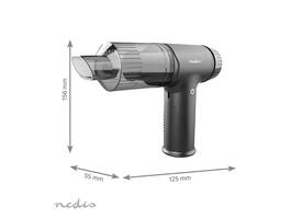 Handstofzuiger / luchtblazer Nedis 90W oplaadbaar zwart