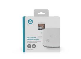 Rookmelder Nedis Smartlife Wifi 10 jaar sensor wit