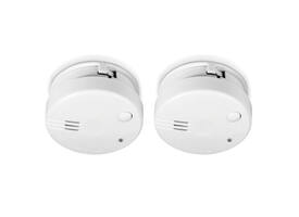 Rookmelder Alecto mini 2 stuks met 5 jaar batterij SA102 wit