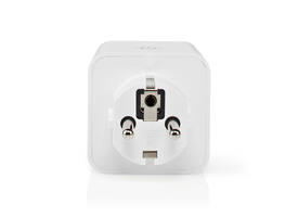 Slimme stekker Nedis Smartlife Wifi enkel wit