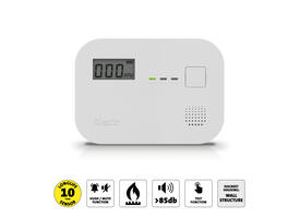 Koolmonoxidemelder Alecto 10 jaar sensor en display COA3910 wit