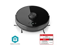 Robotstofzuiger Nedis Smartlife wifi laser 3-in-1 zwart